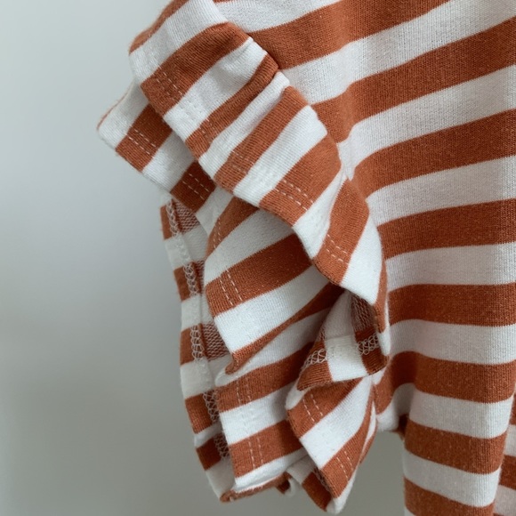 Rust striped shirt - Picture 2 of 3